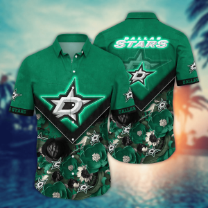 Dallas Stars NHL Hawaiian Shirt Custom Road Trips KLA Shirt