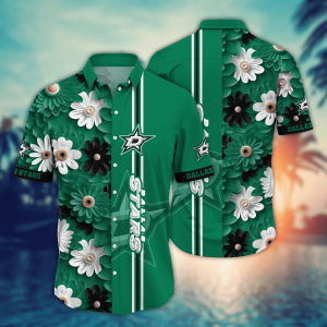 Dallas Stars NHL Hawaiian Shirt Starry Nights KLA Shirt