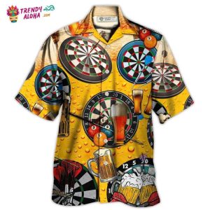 Dart And Beer Love Life Style Hawaiian Shirt – Trendy KLA