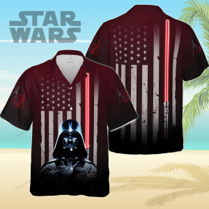 Darth Vader’s Presence on Star Wars Hawaiian 3D Attire