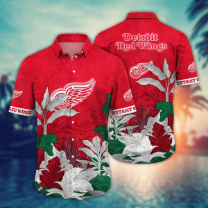 Detroit Red Wings NHL Hawaiian Shirt Dry Season KLA Shirt