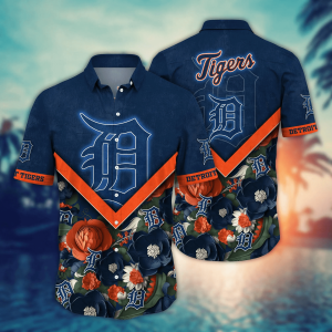 Detroit Tigers MLB Hawaiian Shirt Custom Tropical KLA Shirt