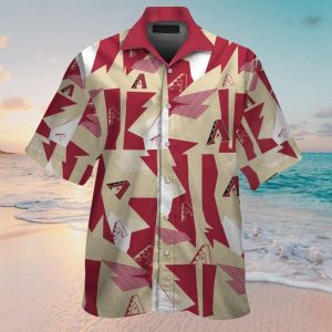 Diamondbacks Arizona Exclusive Hawaiian Tropical Short Sleeve Shirt Design