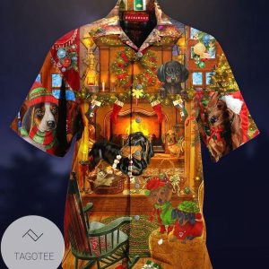 Discover Cool Dachshund Beautiful Christmas Eve Hawaiian Shirts