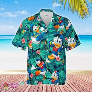Disney Donald Duck Summer Holiday Beach Shirt – Perfect For Fans Of The Iconic Character