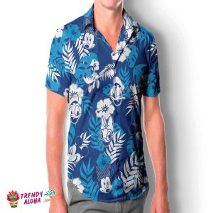 Disney Mickey And Friends Summer Holiday Family KLA Hawaiian Beach Shirt