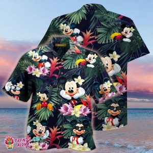 Disney Mickey Mouse Hawaiian Beach Shirt – A Must-Have For Fans Of The Iconic Character