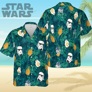 Dive into Star Wars Universe with Hawaiian 3D Shirt Artistry