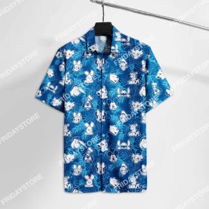 Dn Hawaiian Shirt Mk Mouses And Friends KLA Shirt Mk Mouse Hawaii Tshirt Dn Mk KLA Shirt