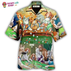 Dog Casino Play So Many Funny Hawaiian Shirt – Trendy KLA