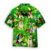 Dog Love Irish Patricks Day Trendy Hawaiian Shirt  KLA Shirt