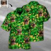 Dog St Patrick’s Day Dog Lover Funny Gift Custom Photo Personalized Hawaiian Shirt