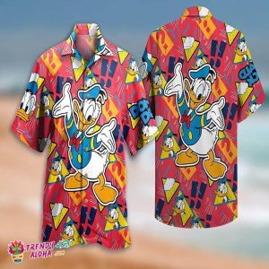 Donald Duck Family Vacation Hawaiian Shirt – Add Some Disney Magic To Your Next Summer Adventure