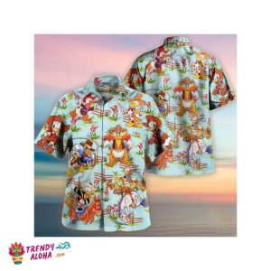 Donald Duck Summer Vacation Hawaiian Shirt 3D Printed