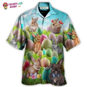 Easter This Is My Easter Shirt Rabbit Funny Happy Easter Hawaiian Shirt – Trendy KLA