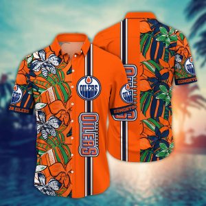Edmonton Oilers NHL Hawaiian Shirt Shorts KLA Shirt