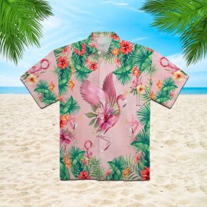 Elegance for All with Universal Flamingo Hawaiian Threads