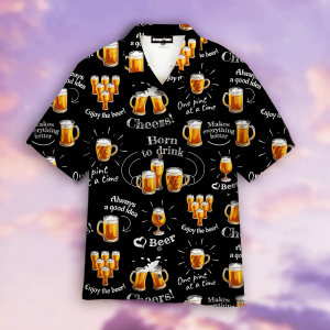 Enjoy The Beer Trendy Hawaiian Shirt For Men, Women