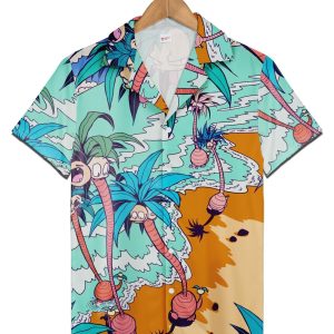 Exeggutor Pokemon Hawaiian Shirt Summer Beach Pokemon Hawaiian Shirt