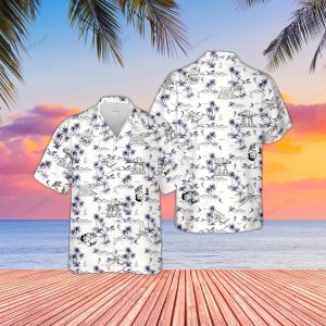 Experience Star Wars Elegance in Hawaiian 3D Shirt Design