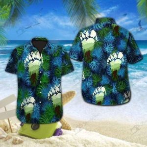 Fantastic Bigfoot Camping KLA Hawaiian Shirts For Men And Women