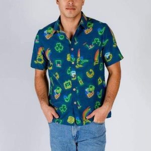 Find Hawaiian Shirts St Patricks Day Feeling Luckys