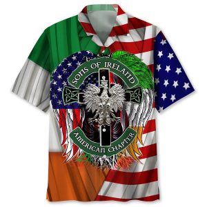 Flag Irish St.Patrick Day Trendy Hawaiian Shirt