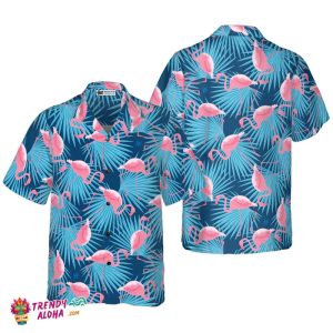 Flamingo 01 Hawaiian Shirt