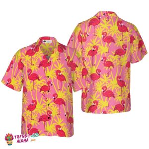 Flamingo 02 Hawaiian Shirt