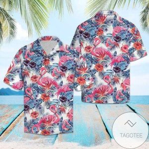 Flamingo Design Brings Vibrancy to Your Summer Hawaiian Shirt