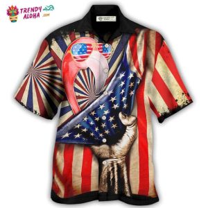 Flamingo Independence Day Hawaiian Shirt – Trendy KLA