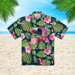 Flamingo Mood Captured Island Tropical Hawaiian Shirt