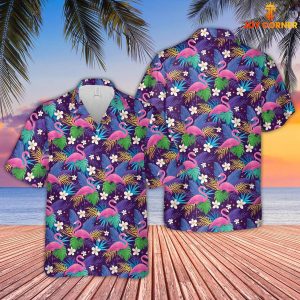 Flamingo Pattern Hawaiian Shirt D03 Perfect For Beach Days