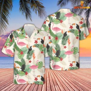 Flamingo Pattern Hawaiian Shirt D06 Perfect For Sun And Sea
