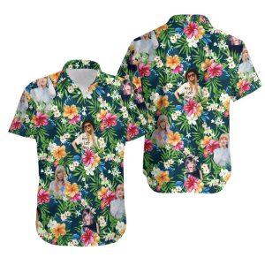 Floral Concert-Ready Taylor Swift Hawaiian Shirt for Swifties and Summer Fun