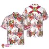 Florida Panther And Orange Blossom Hawaiian Shirt