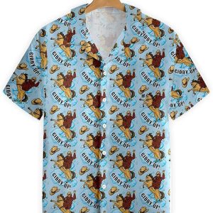 Funny Bigfoot Design Hawaiian Shirt Exclusive Look