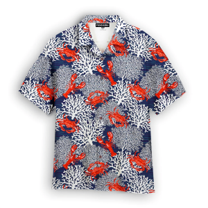 Funny Crabs And Lobsters Summer Trendy Hawaiian Shirt For KLA Shirt