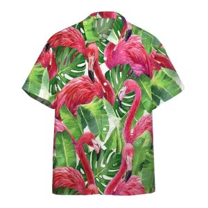 Funny Flamingo Trendy Hawaiian Shirt: Flamingo KLA Shirt for Men and Women