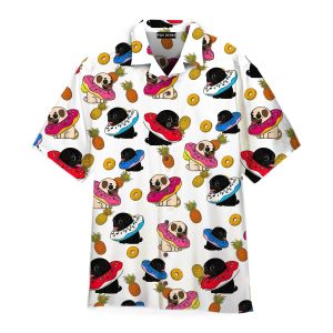 Funny Pug Pineapple Connection Hawaiian Shirt For KLA Shirt