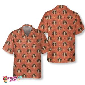 Funny Thanksgiving Turkeys Hawaiian Shirt, Turkey Gobble Shirt, Gift For Thanksgiving Day