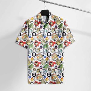 Gb Hawaiian Shirt All S.Ghibli Emoji Faces Totoro Noface Mononoke Anime Hawaii Tshirt Awesome Gb KLA Shirt