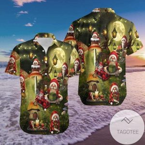 Get Here Hawaiian Shirts The Gift Of The Gnome Christmas