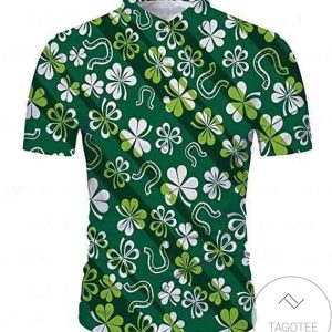 Get Now Shamrock Pattern Saint Patricks Day Hawaiian Shirts