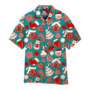 Gingerbread Cookies Christmas Sweets Hawaiian Shirt
