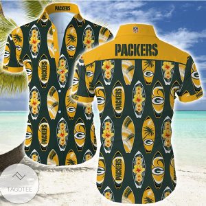 Green Bay Packers Funny Hawaiian Shirts For Men