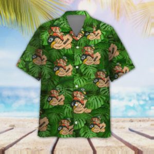 Green Bay Packers Leprechaun St Patricks Day Hawaiian Shirt
