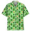 Green Beer St.Patrick Day Trendy Hawaiian Shirt