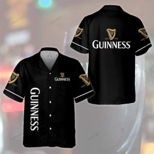 Guinness KLA Hawaiian Themed Vacation Shirt