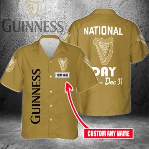 Guinness Enthusiasts Annual Celebration Hawaiian Shirt